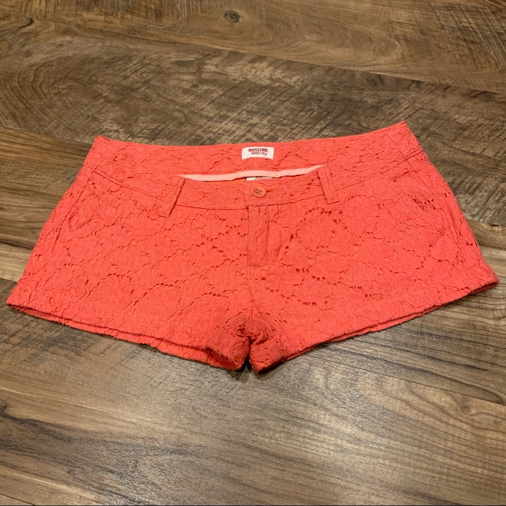 Lace Pattern Shorts